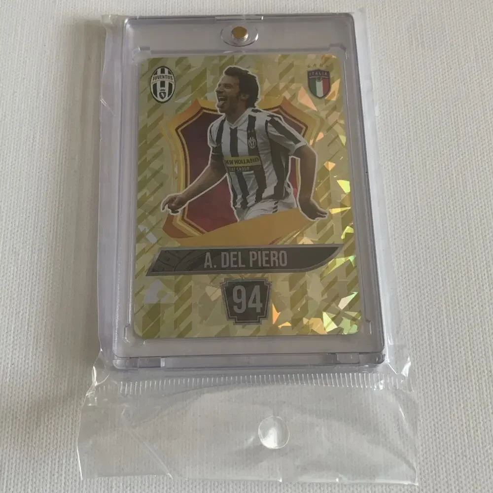 A. Del Piero Juventus FC #94 Gold Holo Foil Card 2024-25 Grass Games Collection